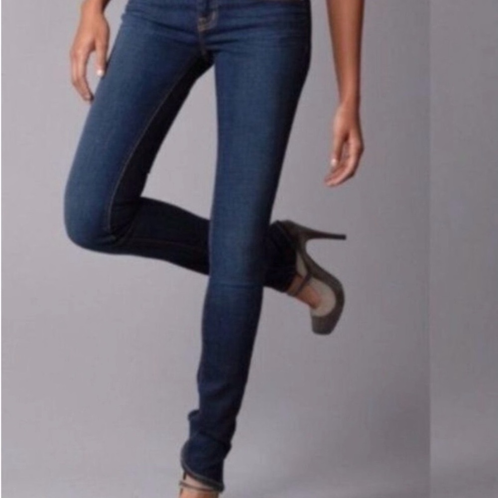 J Brand Dark Blue Skinny Jeans